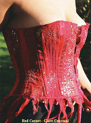 Red Corset - Clare Crestani