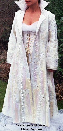 White coat and corset
Clare Crestani